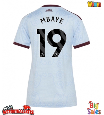 Aston Villa Ibrahim Mbaye #19 Replica Third Stadium Shirt for Women 2026-27 Short Sleeve